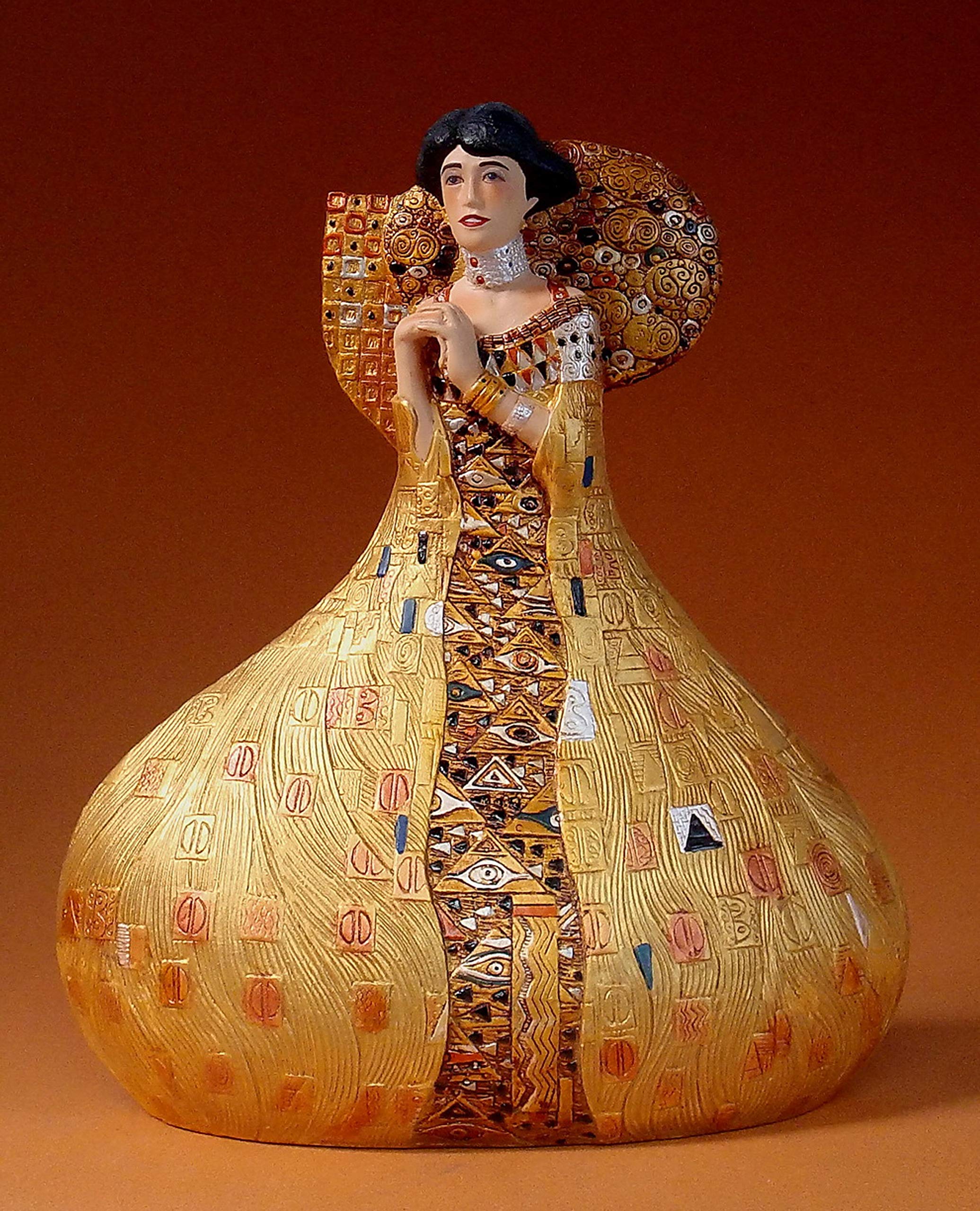 Gustav Klimt Adele Bloch-Bauer (1907) Skulptur Figur Plastik