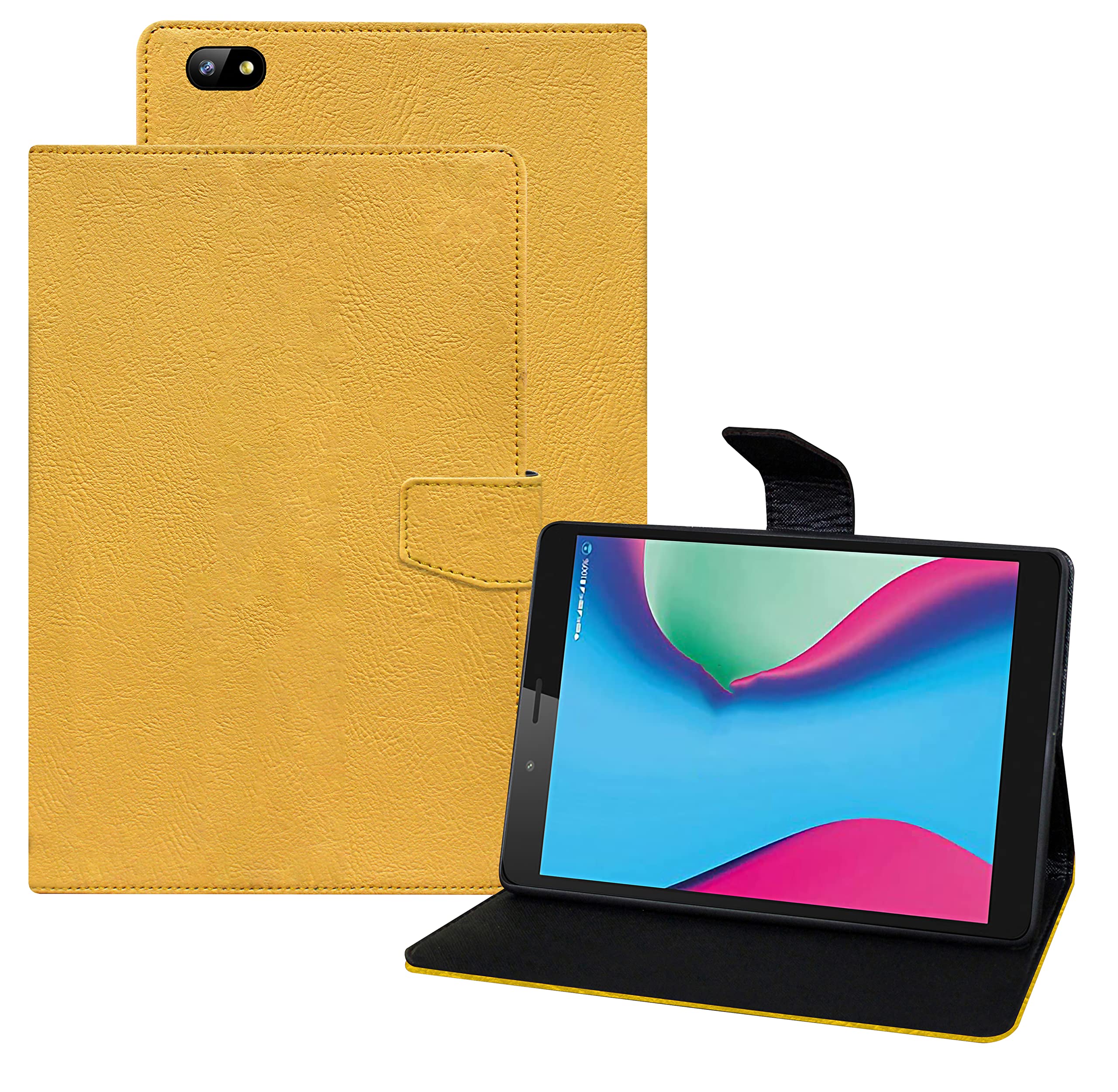 TGK Flip Cover for Lava T81N Tablet Case Yellow Plain Design Leather (B0B4K6F8RH) Amazon Price History, Amazon Price Tracker