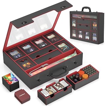 Kabinka MTG Commander Deck Box, Modular 9-in-1 TCG Card Storage Box