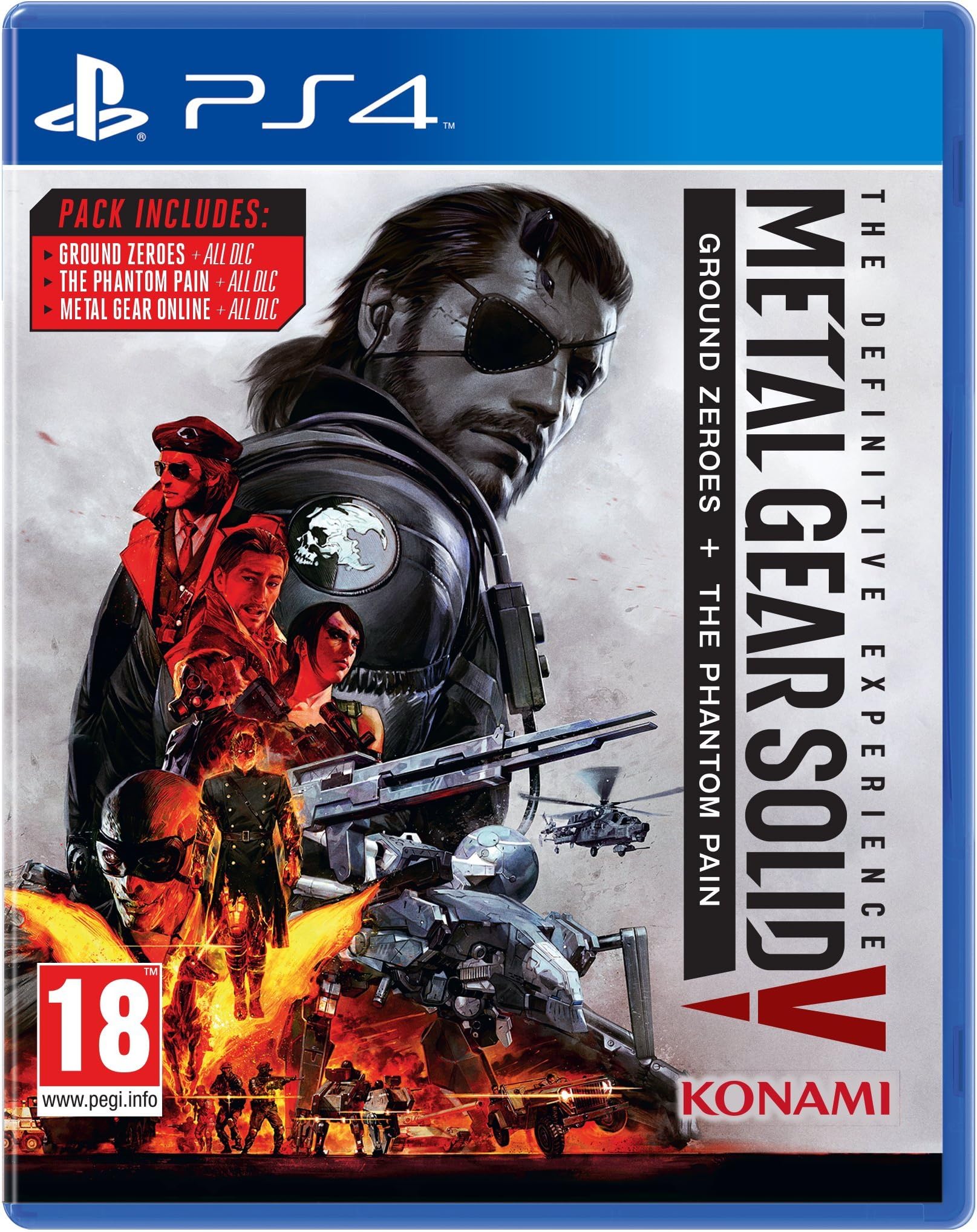 Konami Metal Gear Solid V Definitive Experience PS4 Game