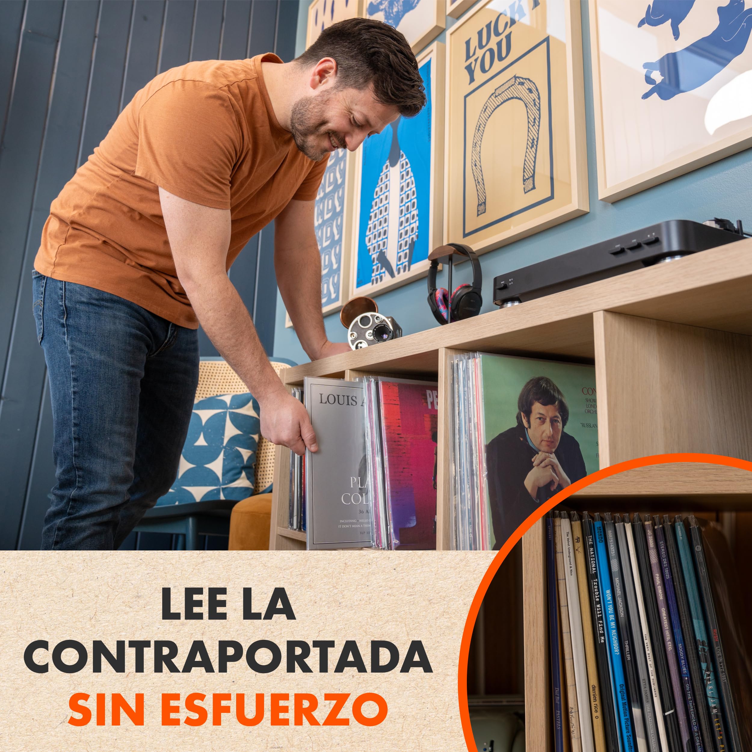 25x Gatefold Fundas Exteriores de Vinilo de 12'' | Spincare Cubiertas Crystal para Álbumes Simples y Dobles | Fundas de Plástico Sin Ácido | Polipropileno Transparente