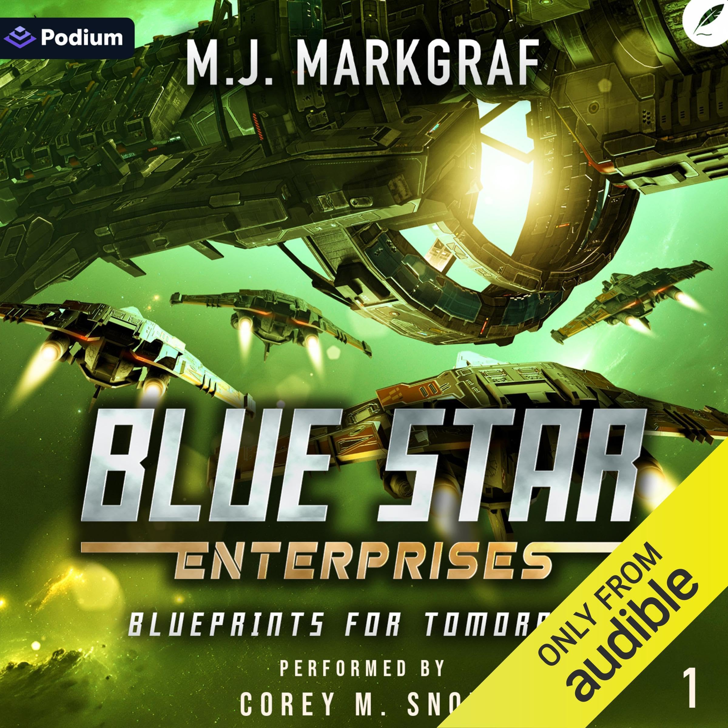 Cover art for Blueprints for Tomorrow: A Space Opera Adventure