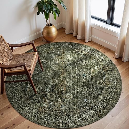 Miniatura 13 de Moynesa Alfombra Pasillo Ultra-Delgada Lavable - Alfombra Pasillo Antideslizante 2x6 Sin Deslizamiento Alfombra Cuarto de Lavado, Alfombra Vintage