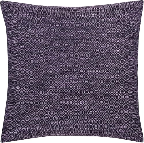 Miniatura 7 de Violet Linen Patrón de tejido de chenilla de diamante, tela de poliéster de lino sintético, impermeable para uso en interiores y exteriores, azul