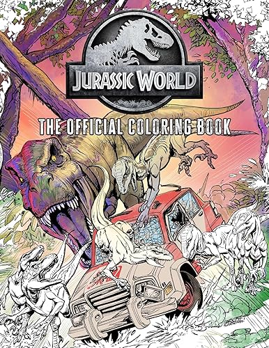 Jurassic World The Official Coloring Book