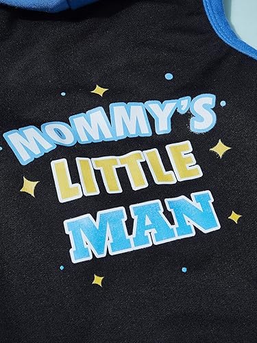 Miniatura 6 de QWINEE Camiseta sin mangas con capucha para perro con estampado de letras, chaleco sin mangas con capucha para gatos, cachorros, ropa elástica para