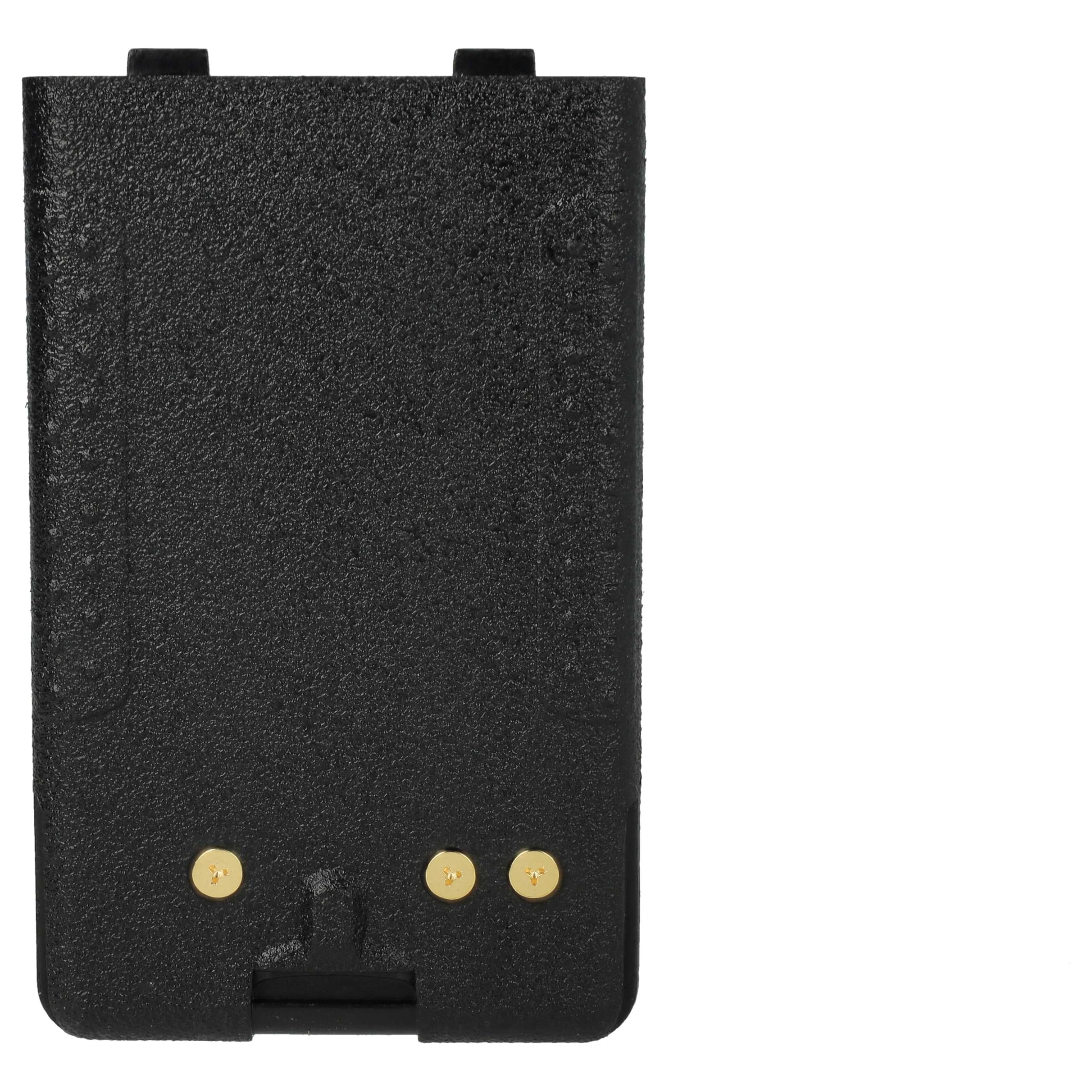 vhbw Batería Compatible con Yaesu Vertex FT-277R, FT-250R, FT-250E, FT60, FT-270R, FT-270E, FT-60 Radio (1800 mAh, 7,2 V, NiMH)