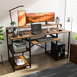 Klaxon Office Table for Home | Workstation Table Desk for Home Office | Computer Table for PC with Keyboard Tray (KB 150 C Price In India