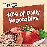 Vista 5 de Prego Salsa italiana de pasta de tomate saborizada con carne, tarro de 45 onzas (caja de 6)