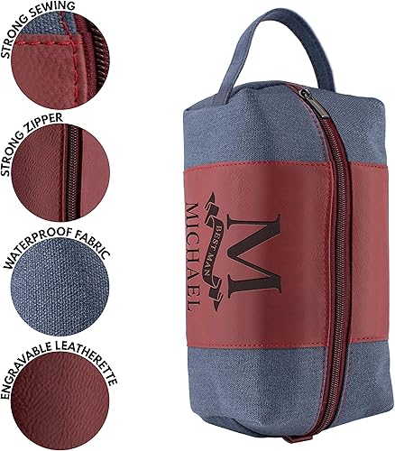 Miniatura 3 de Amazing Items Regalos personalizados para padrinos de boda, bolsas de aseo personalizadas para hombres, regalos de padrino de boda