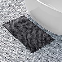 Vista 42 de Laura Ashley Tapete de baño de felpilla con mantequilla, absorbente, lanudo y antideslizante, alfombra de felpa para bañera y fregadero, 2 piezas