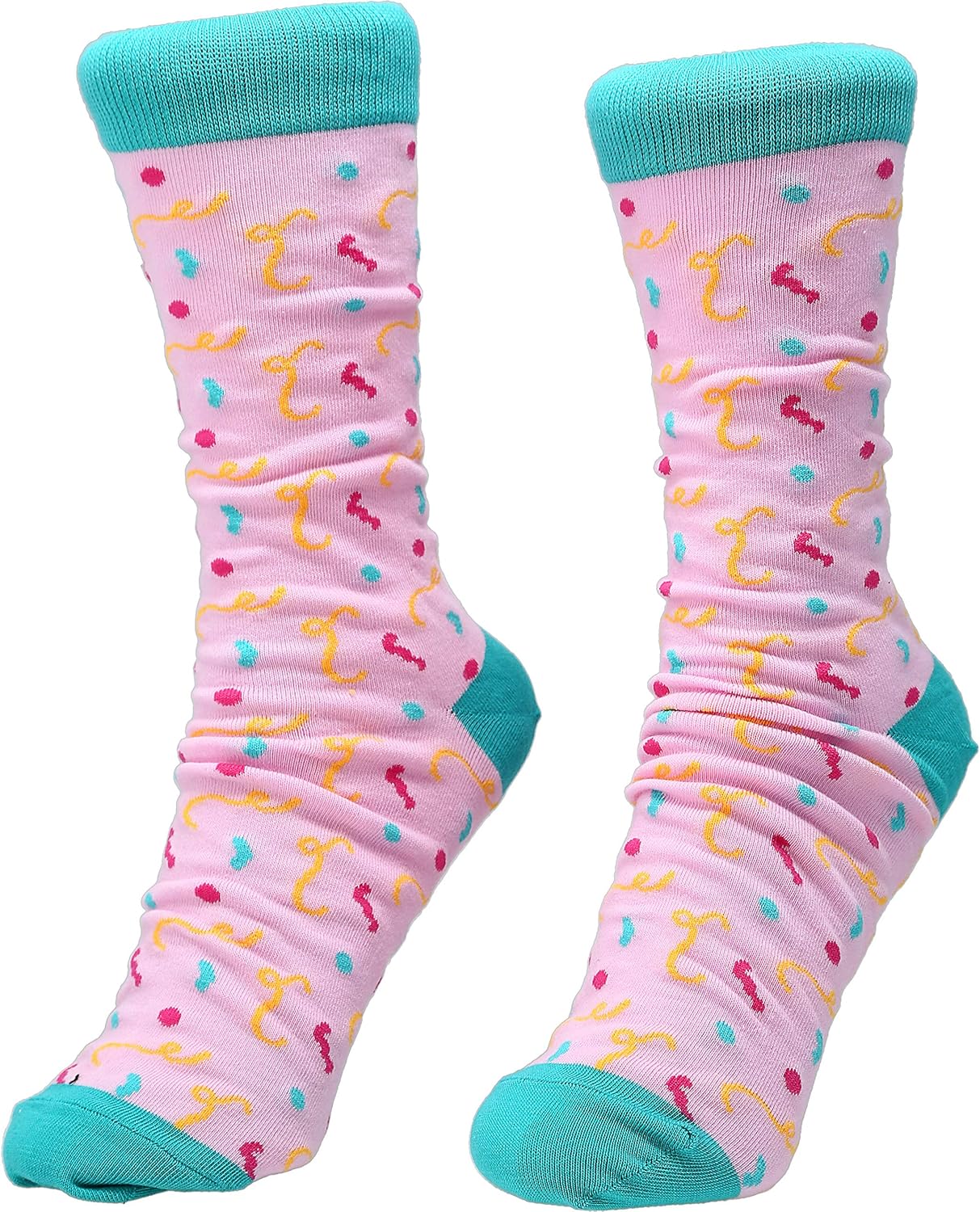 Happy Birthday To You - Streamer Socks & 15.5 Oz Coffee Cup Mug Gift Set - Image 2