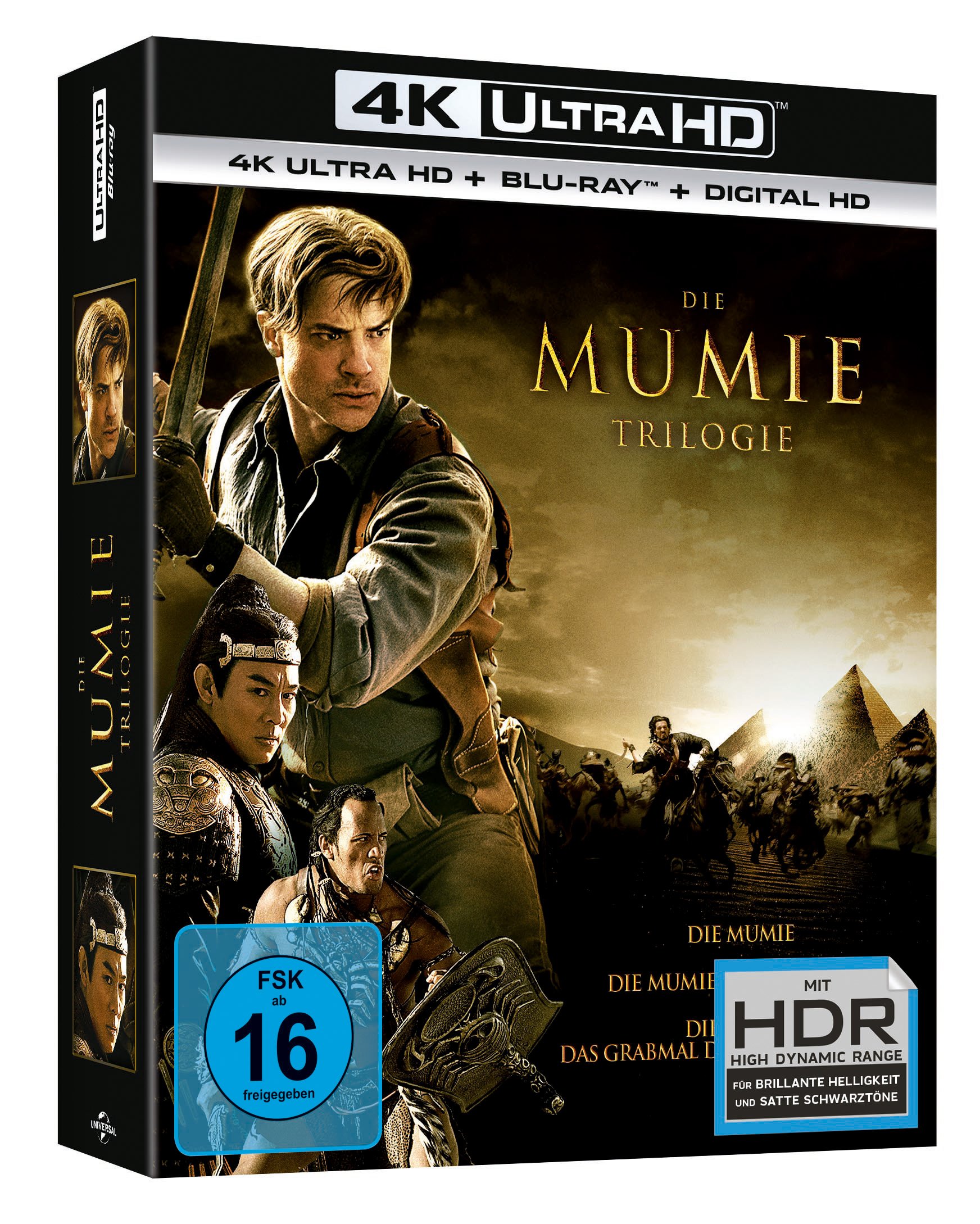 Die Mumie - Trilogy (3 4K Ultra HD) (+ 3 Blu-rays)