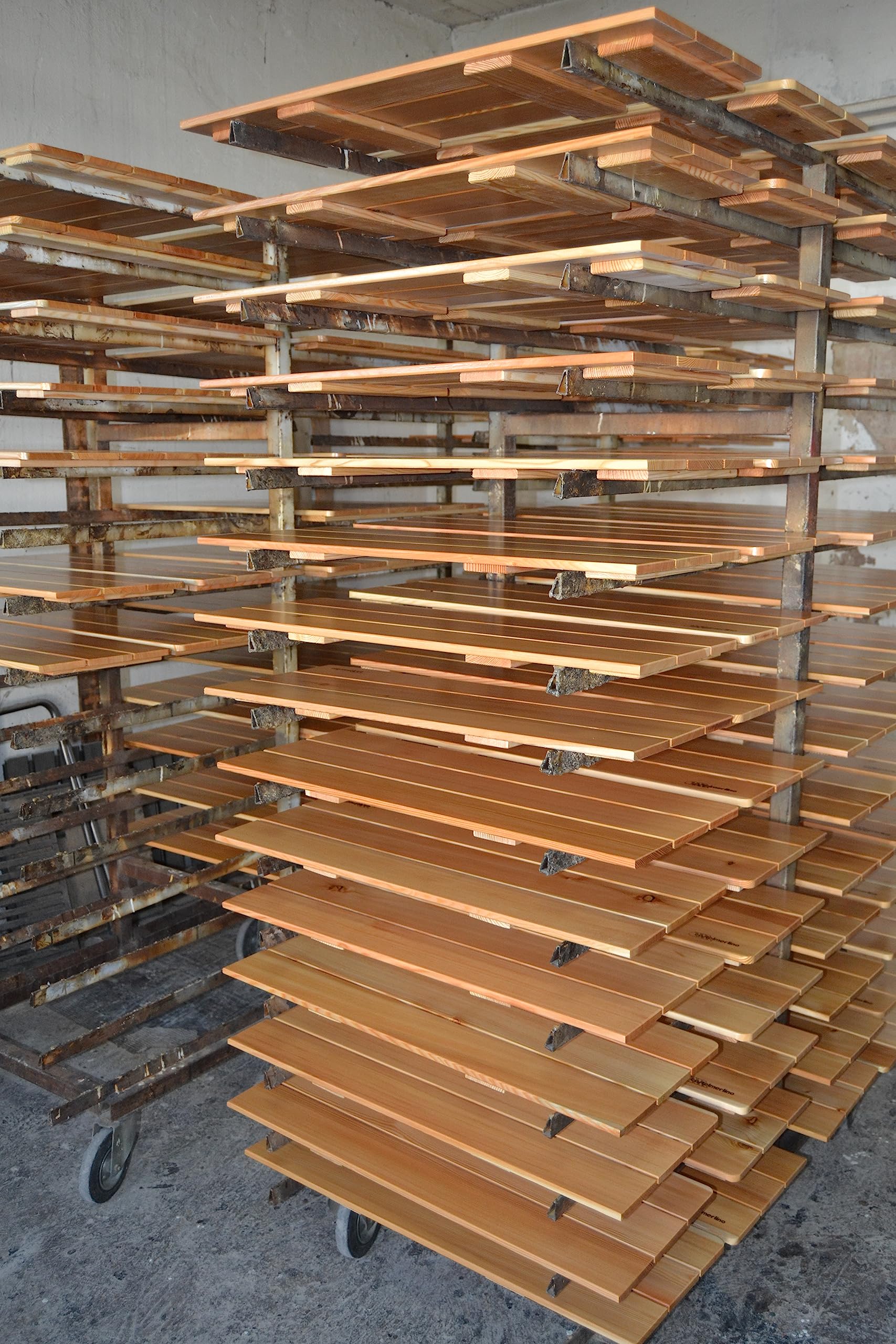 Castelmerlino Mesa Plegable Doble Alerce 120x80 cm
