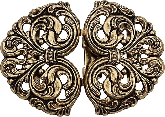 Hartmann Trachtenschliesse Silber - Schürzenverschluss 58mm Made In Germany