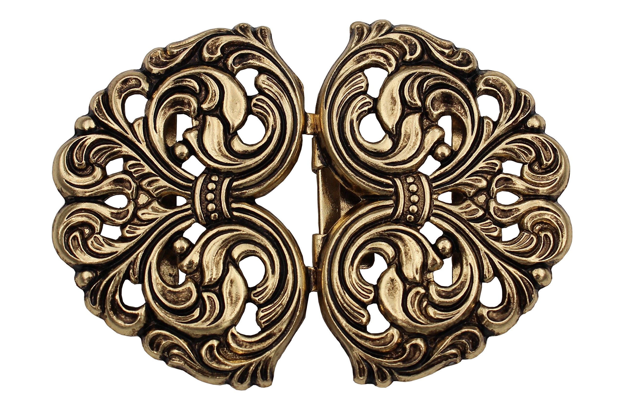 Hartmann-Knöpfe – 5 Bottoni Metallici Piatti Colore Oro Lucido – 28 Mm – Made In Germany