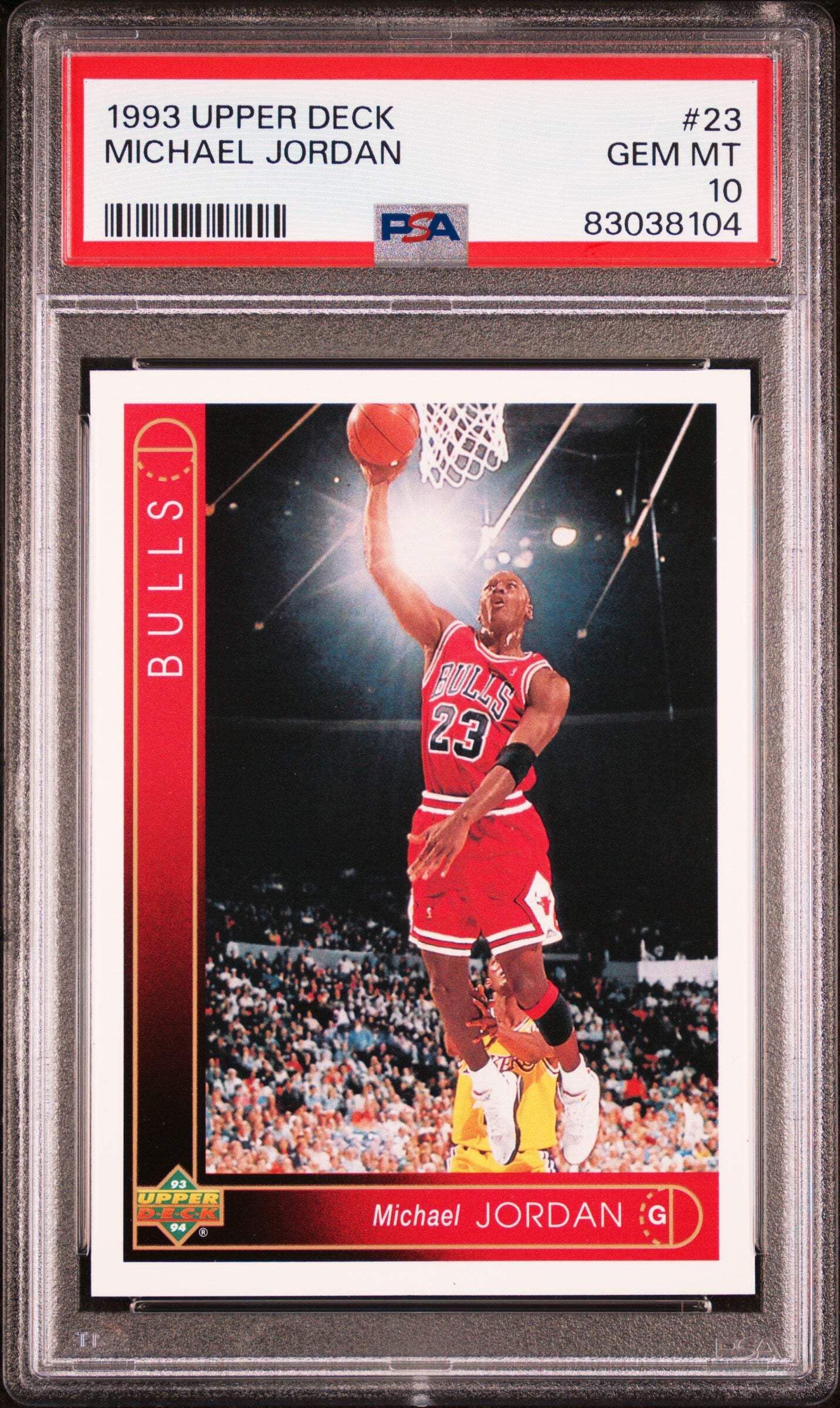 NBA カード トレカ ジョーダン 93-94 Upper Deck #23 Amazon.com: 1993-94 Upper Deck #23 Michael Jordan Basketball