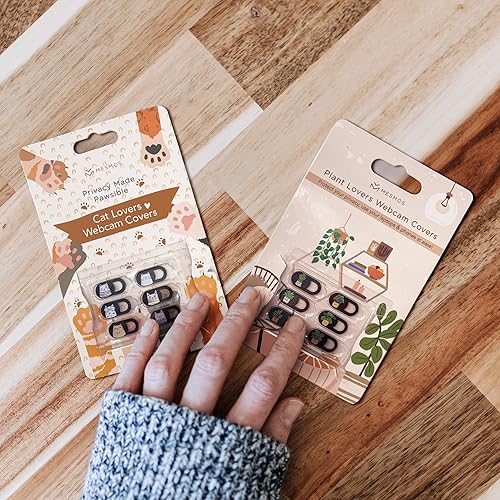 Miniatura 8 de MESMOS Juego de 6 fundas para cámara de laptop, accesorios para laptop, cubierta de cámara web, cubierta deslizante para cámara de teléfono