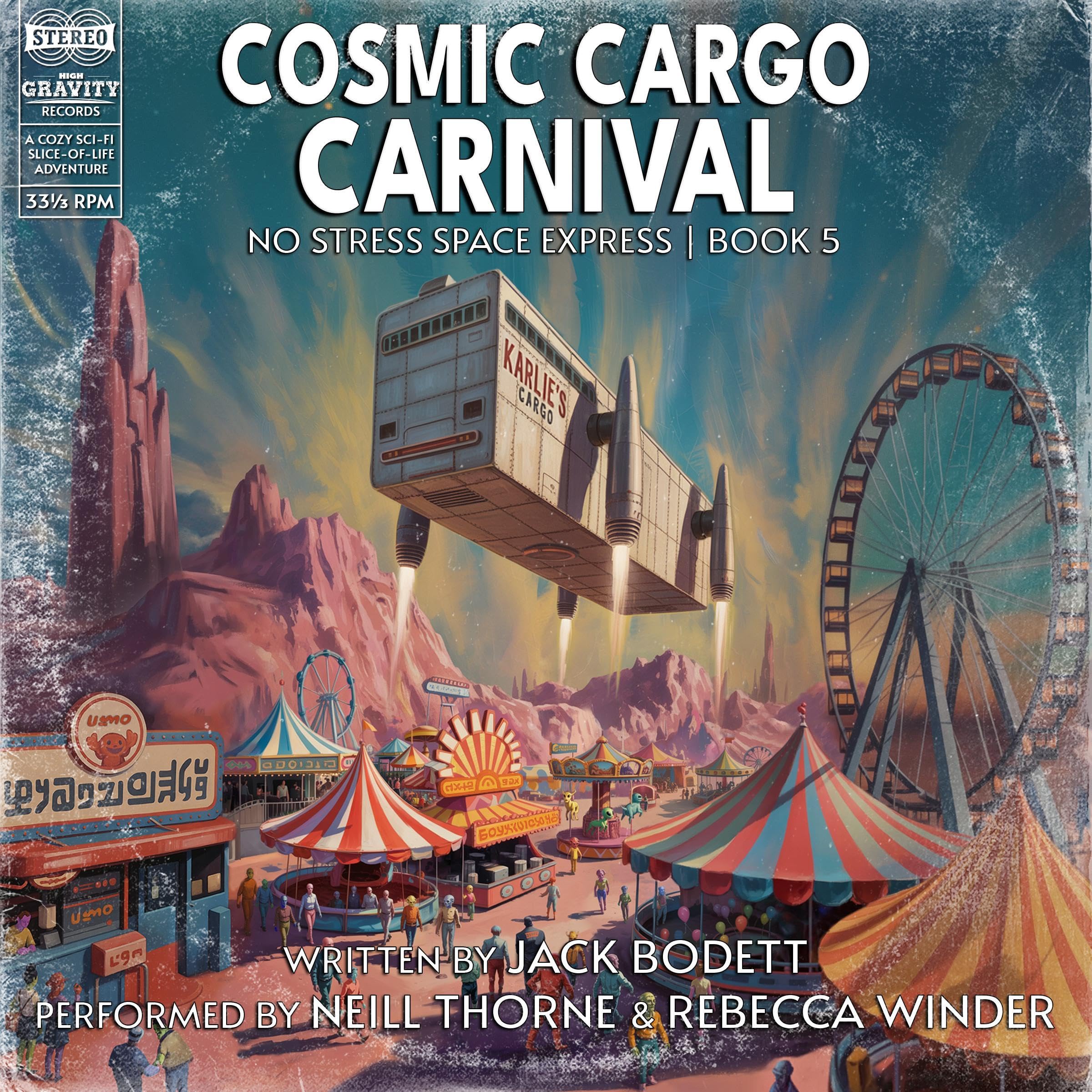 Cover art for Cosmic Cargo Carnival
