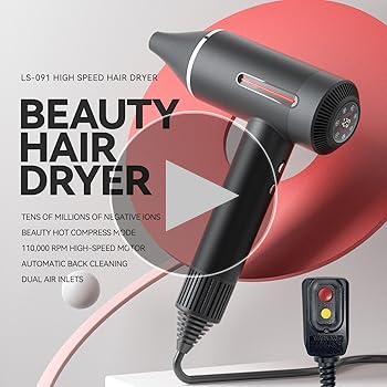 Amazon.com : LESCOLTON Hair Dryer, Ionic Hair Dryer 110,000