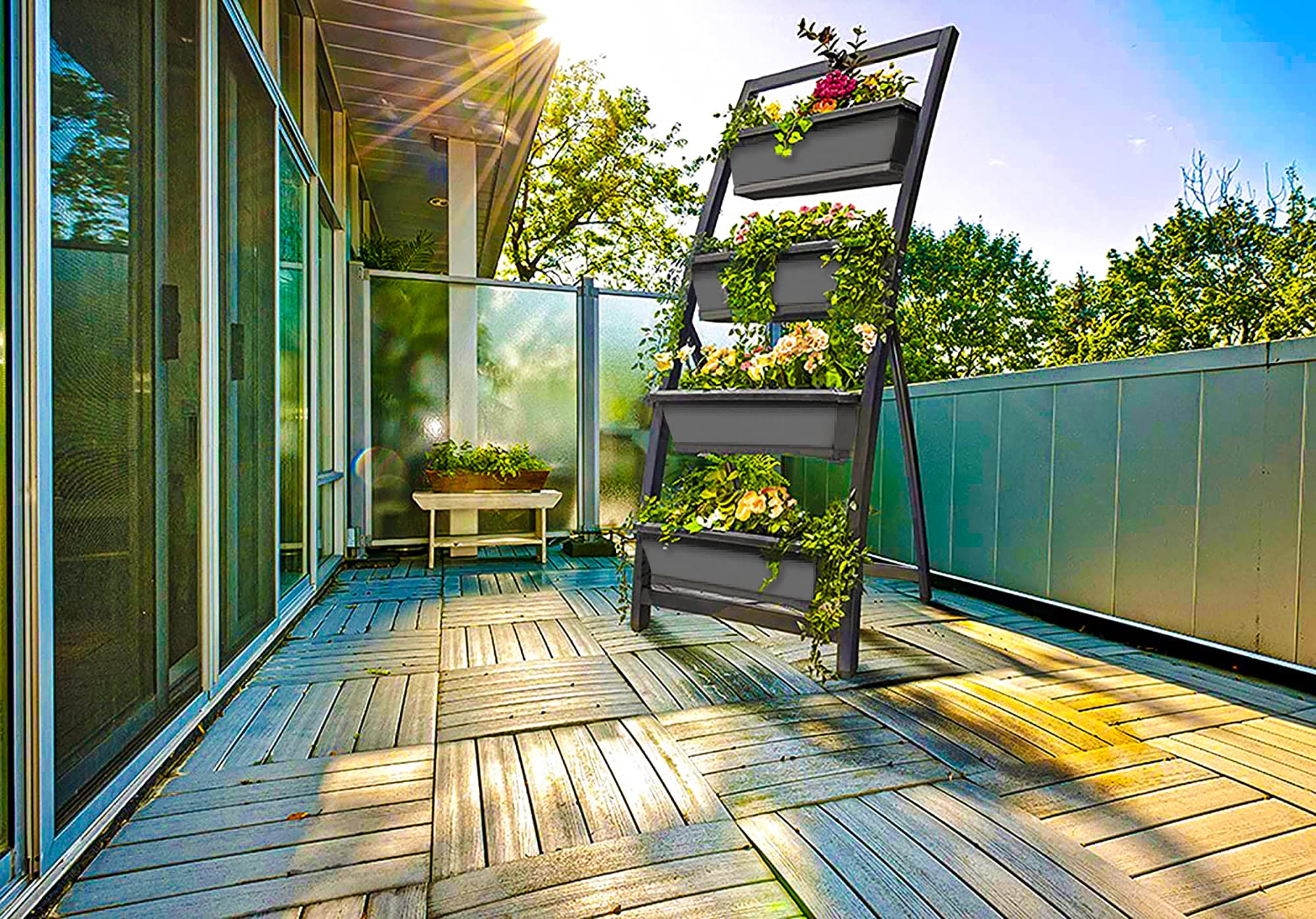 Buy 6Ft Raised Garden Bed Vertical Garden Freestanding Elevated