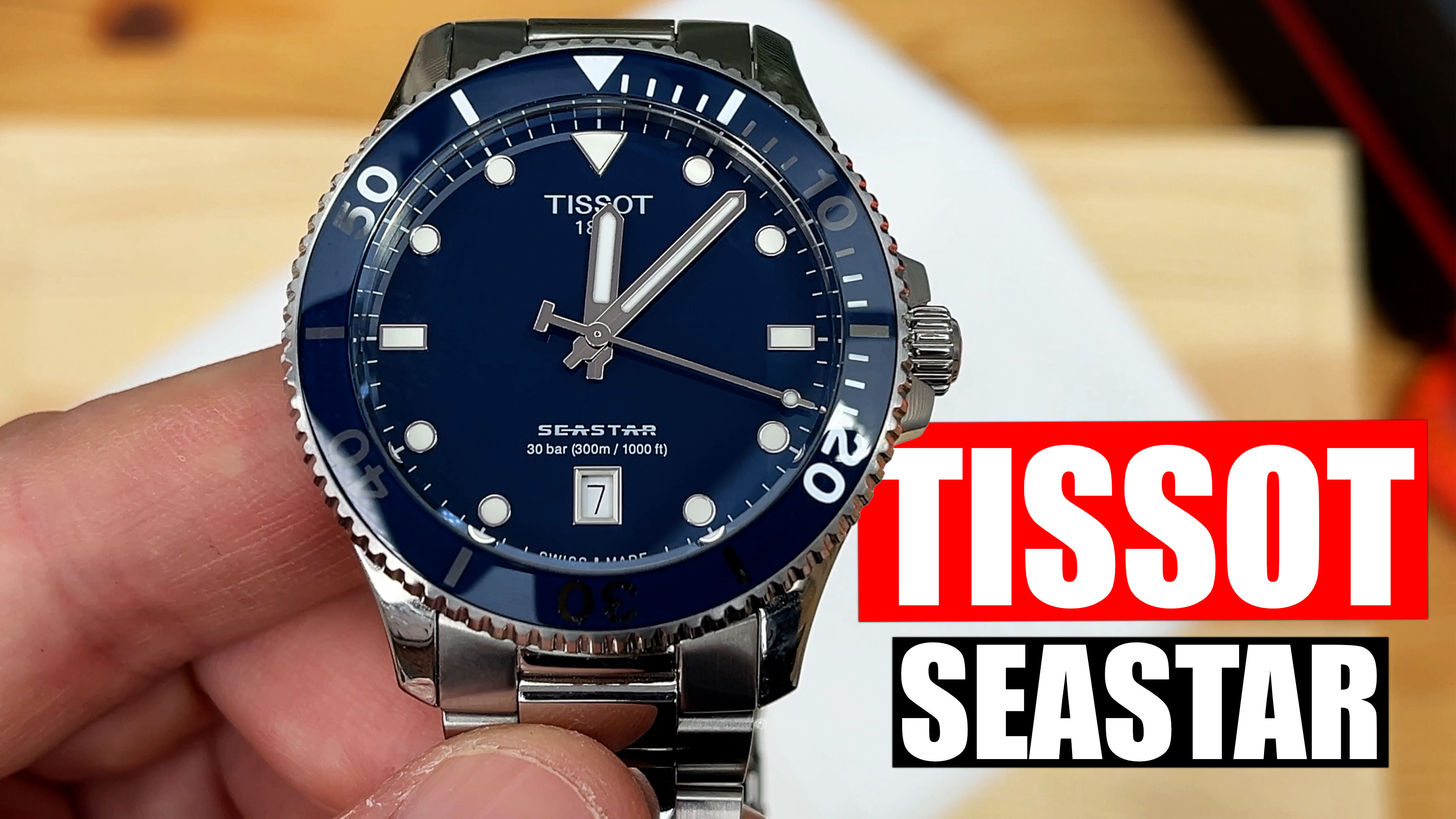 Watch Tissot Seastar 1000 40mm Review on Amazon Live