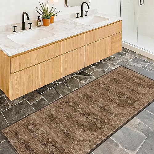 Miniatura 177 de Alfombra Boho Negra para Sala de Estar - Alfombra de Área Lavable de 10x14 Pies, Alfombras de Comedor para Debajo de la Mesa, Alfombra Suave de Pelo