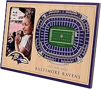 Vista 32 de YouTheFan Marco de fotos NFL Miami Dolphins 3D con vista del estadio, estadio Hard Rock