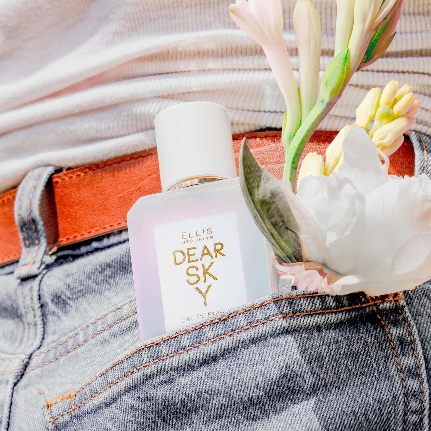 Ellis Brooklyn DEAR SKY Eau de Parfum, Fruity Floral Perfume for Women with Honeydew Melon, White Peony & Upcycled Cedarwood, Vegan, Cruelty-Free, Sustainable Ingredients – 50ml/1.7 fl oz