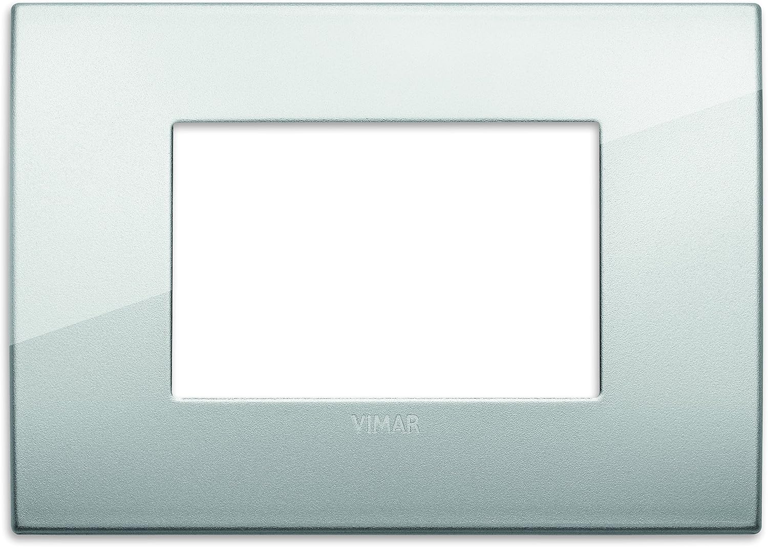 Vimar 19653.03 Classic Plate, Silver, 3 Modules