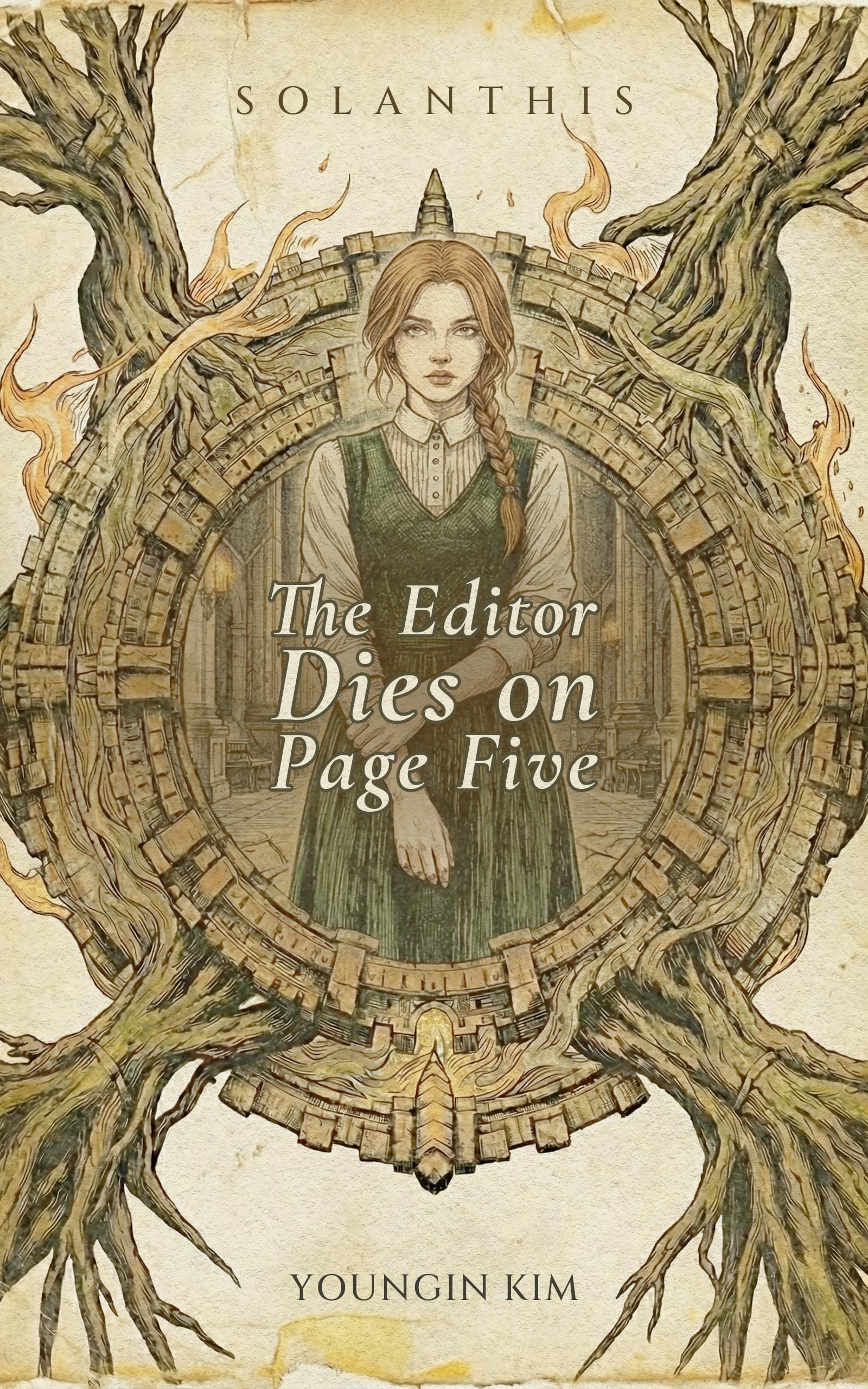 The Editor Dies on Page Five (SOLANTHIS Book 1)