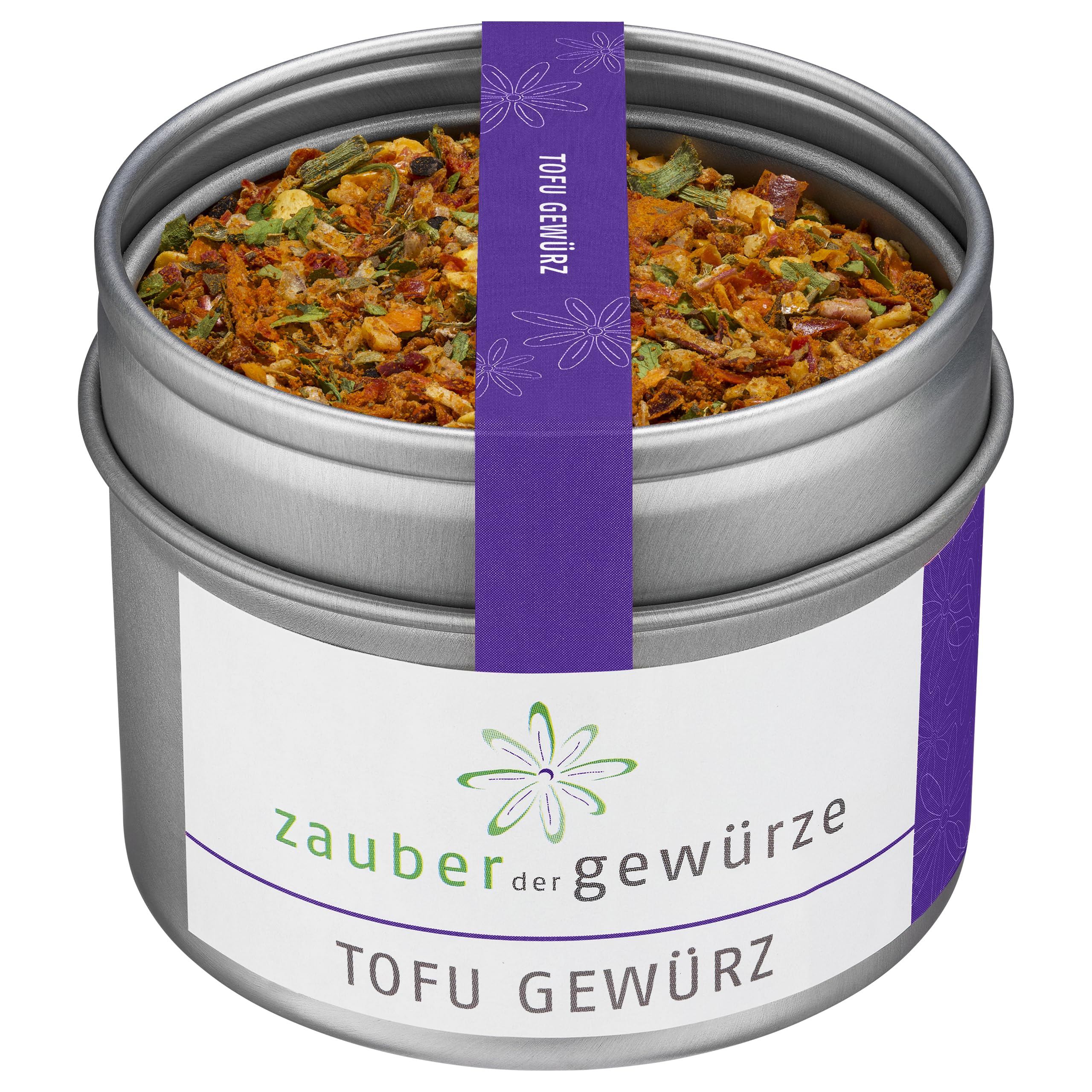 Zauber der Gewürze Tofu Gewürz - für gebratenen, marinierten oder gegrillten Tofu, auch lecker in Wok-Gerichten, 60 g