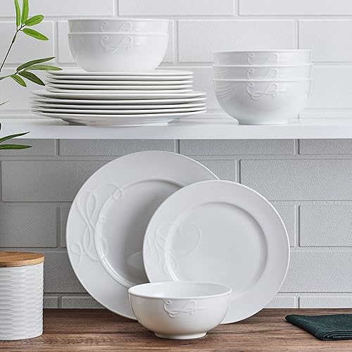 Miniatura 7 de Mikasa Love Story - Juego de vajilla de 18 piezas resistente a las astillas, servicio para 6 personas