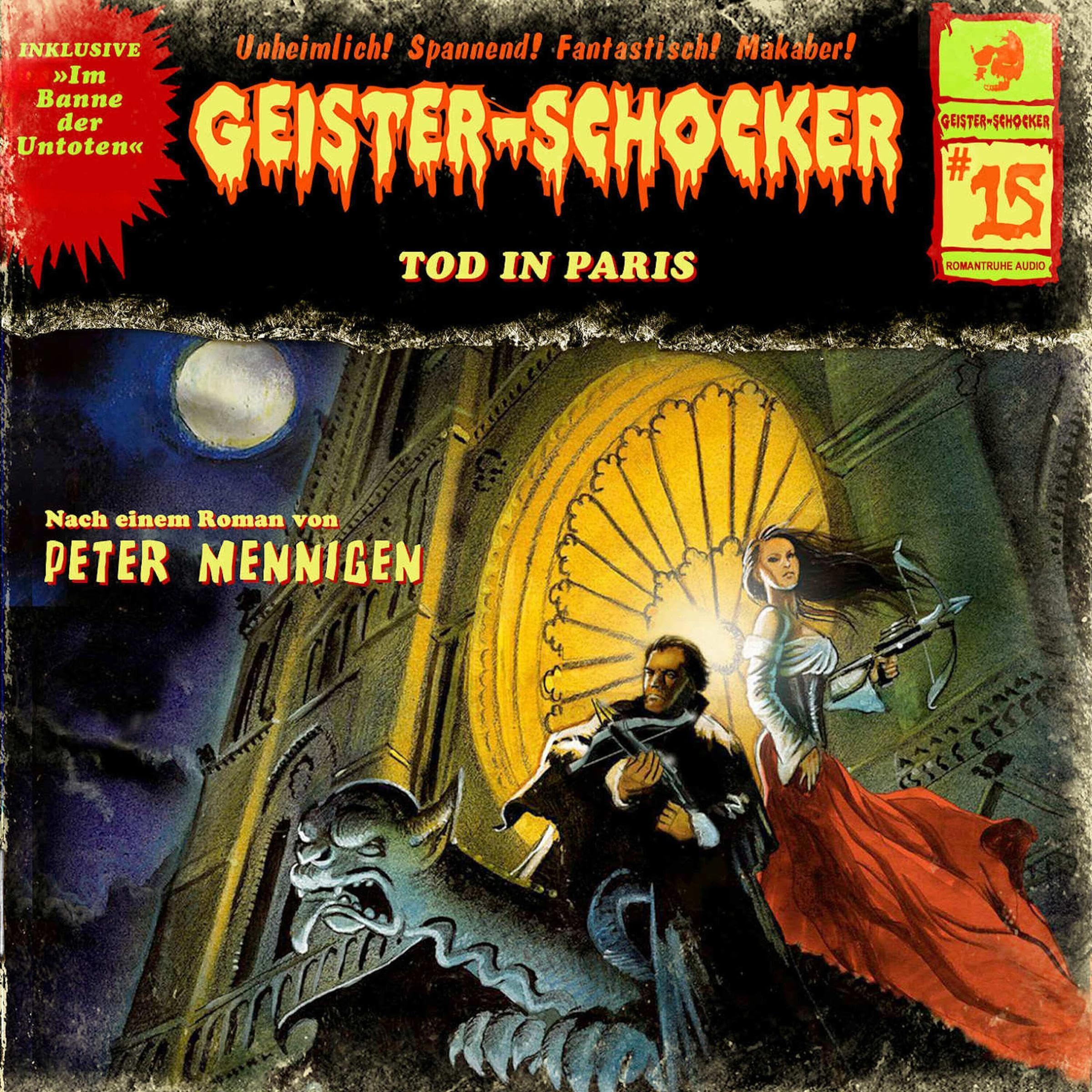 Cover art for Tod in Paris, Im Banne der Untoten