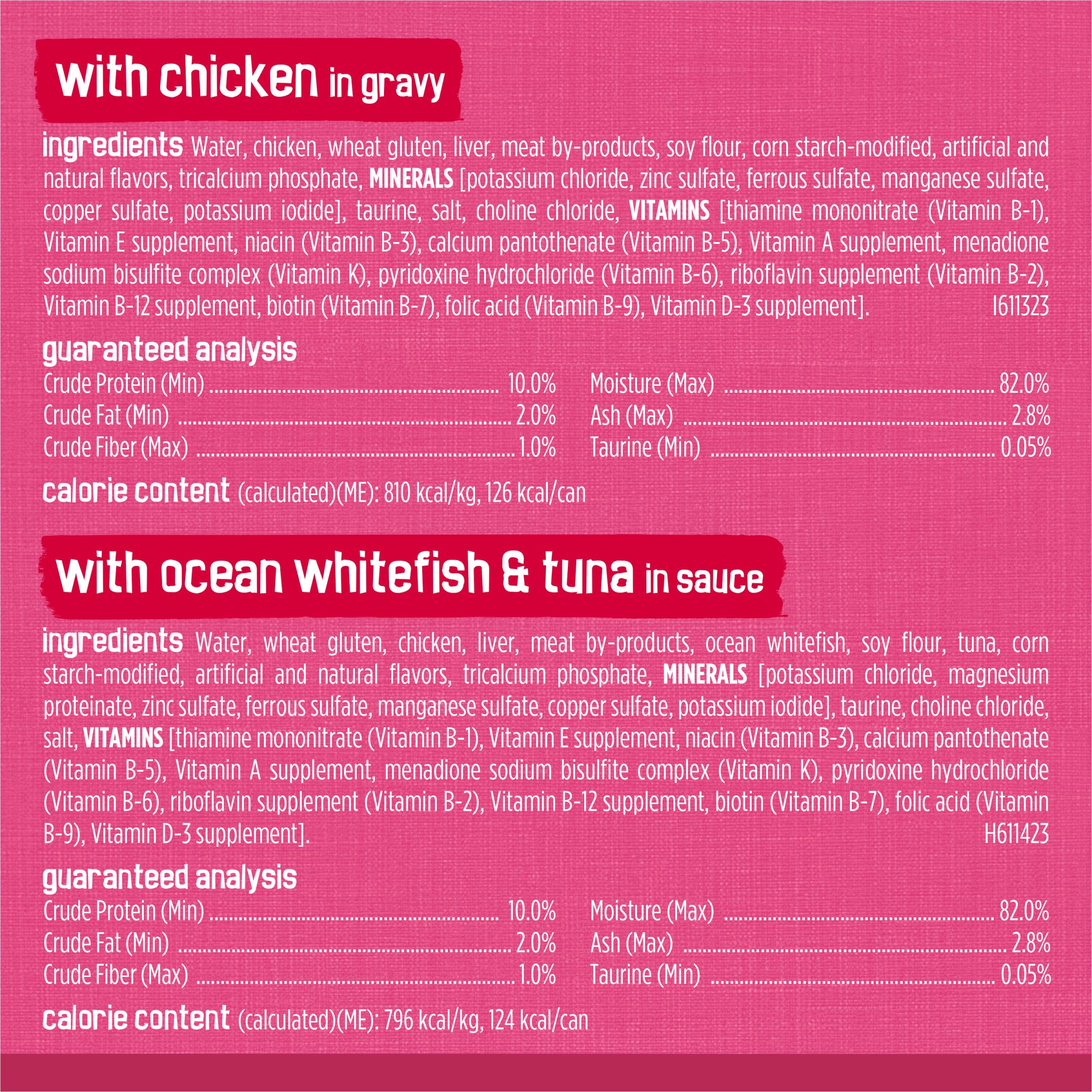 Nassfutter für Katzen, Surfin' & Turfin' Prime Filets Favoriten, 156 ml, 40 Dosen (1 Stück) | Los favoritos de comida húmeda para gatos Surfin' and Turfin' en una salsa salada, hecha con carne, aves y mariscos reales