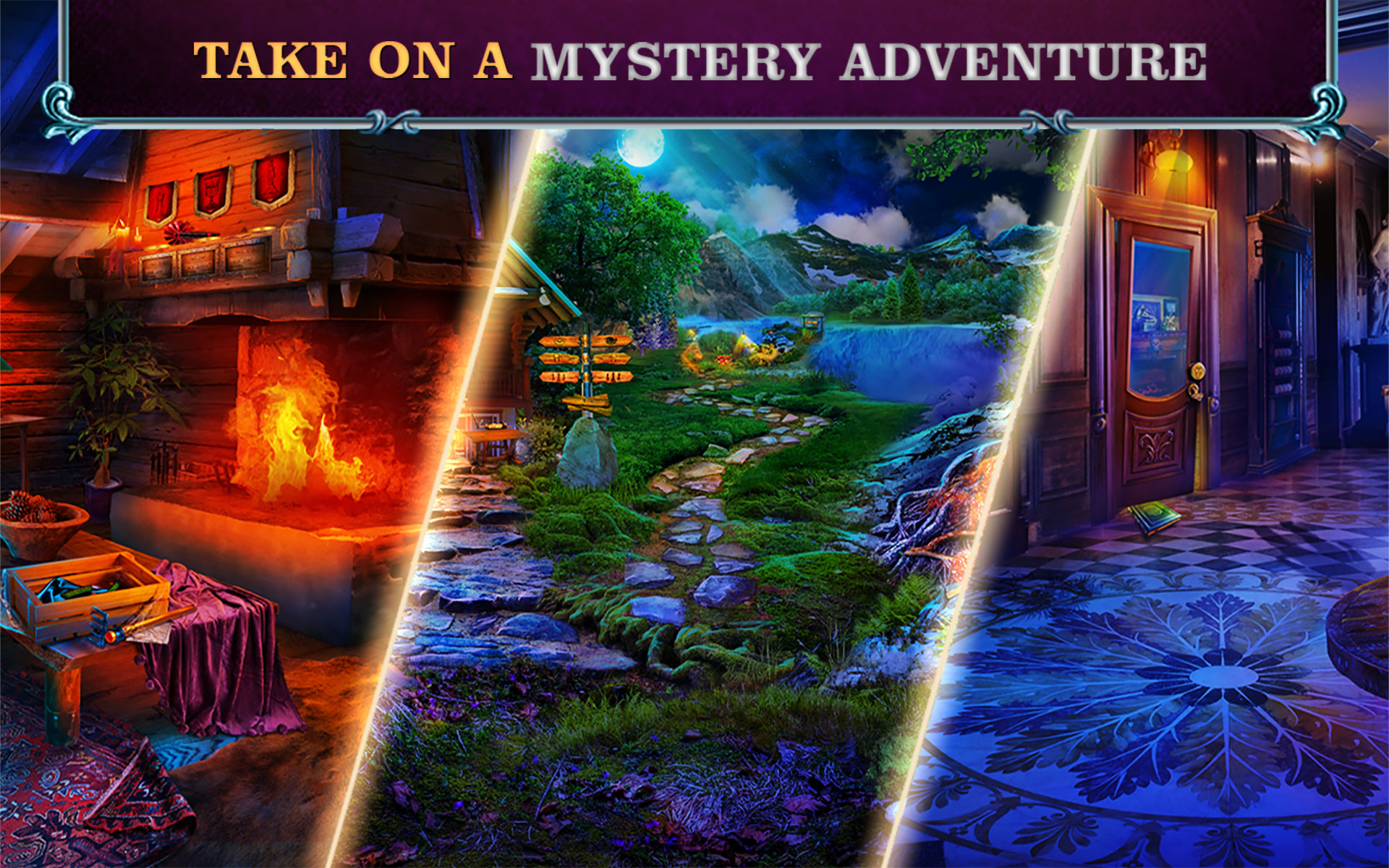 Hidden Objects - Mystery Tales: Eye of the Fire Collector’s Edition