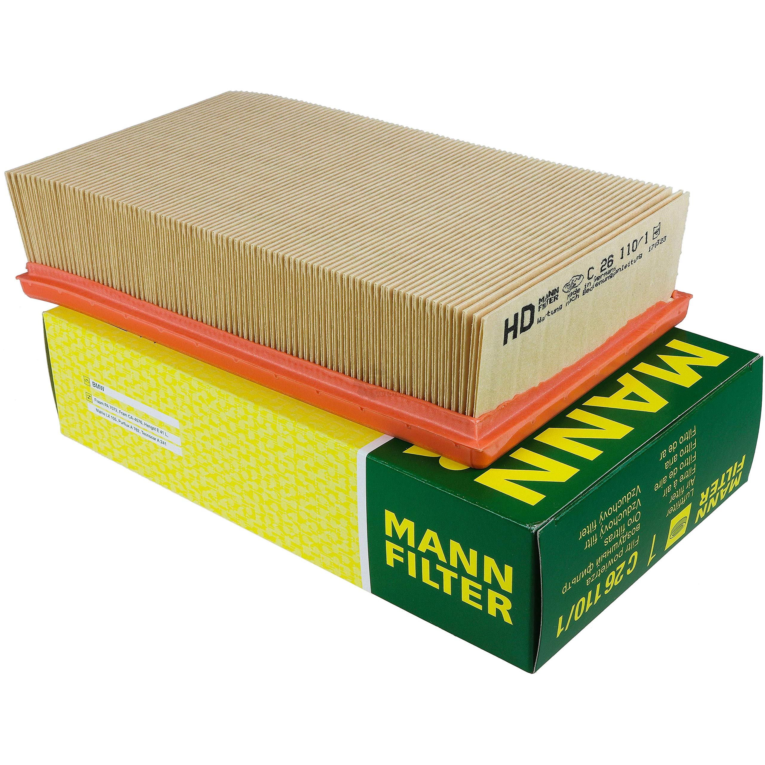 Kit d'inspection 10 l LM LL High Tech 5W-40 + filtre à air MANN