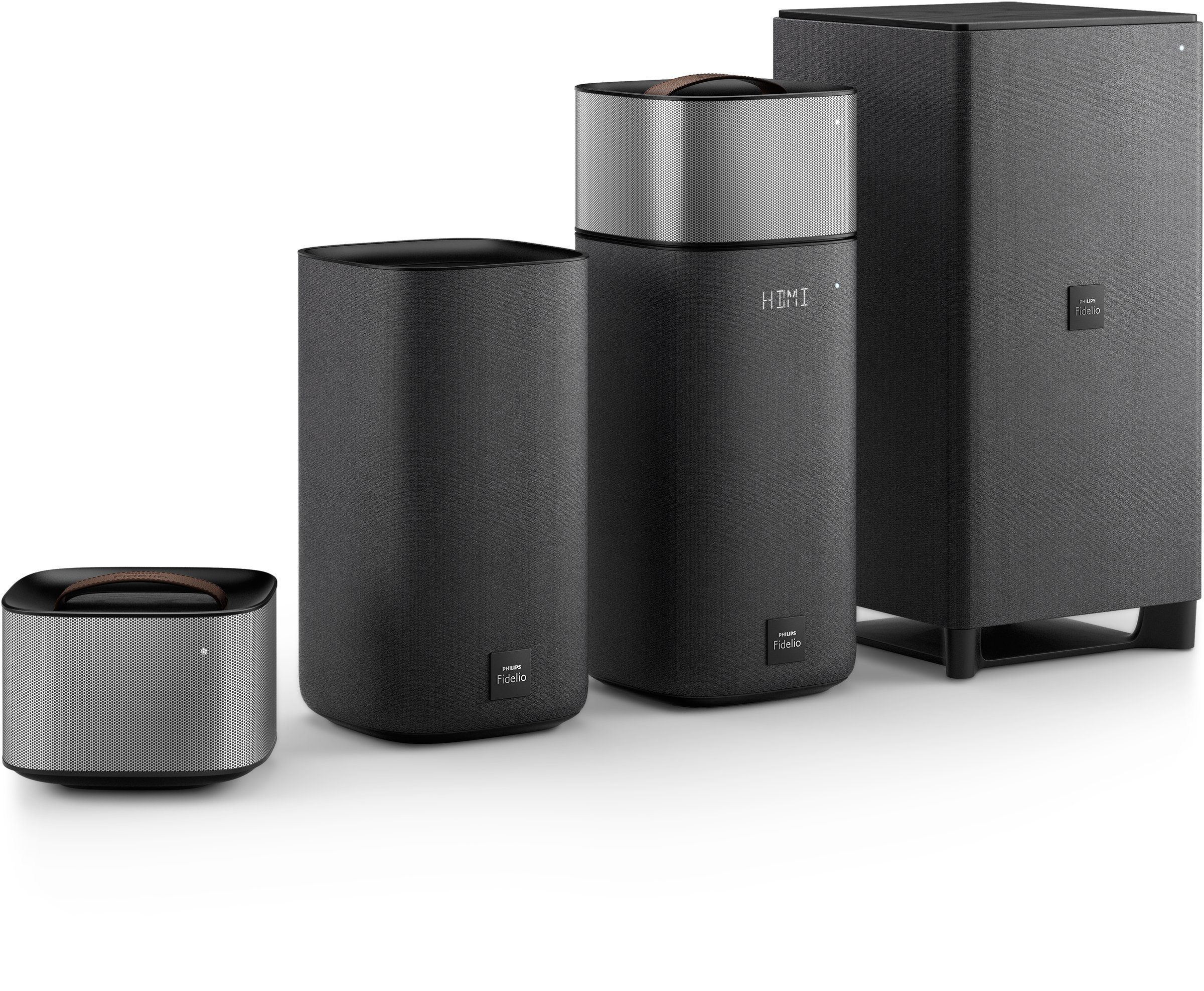 Philips Fidelio E6 Home Cinéma 5.1 avec Enceintes Détachables sans Fil, Bluetooth, HDMI 4K-2K, Spotify Connect, 270W, Noir