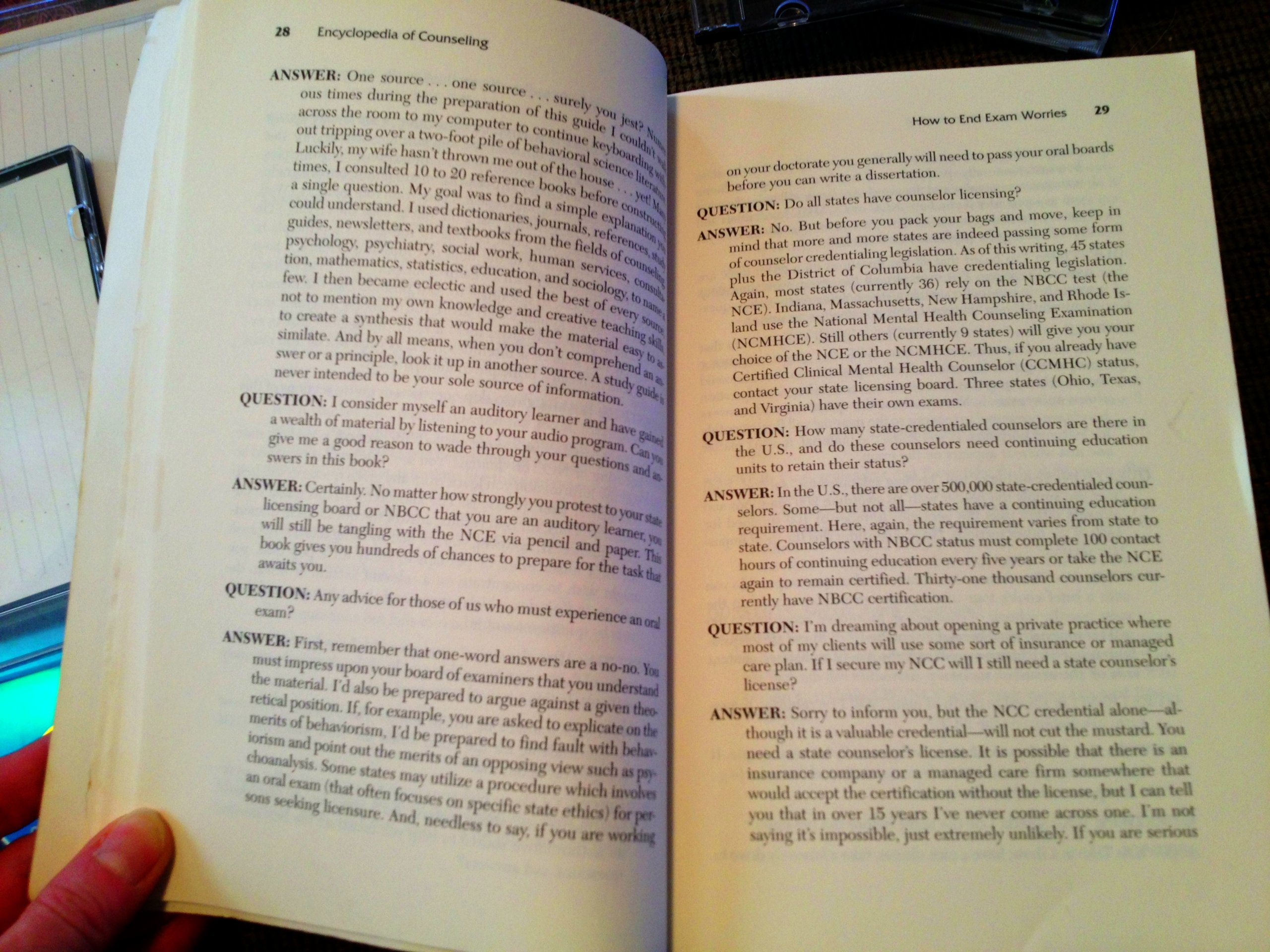 Encyclopedia of Counseling: Master Review and Tutorial for the National Counselor Examination, State Counseling Exams, and the Counselor Preparation Comprehensive Examination