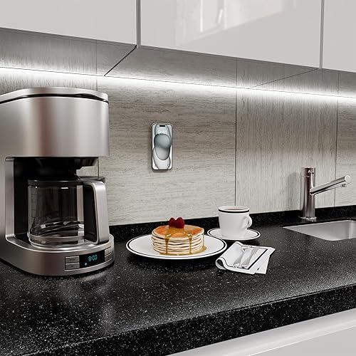 Miniatura 7 de Casely Grippy  Soporte de teléfono con succión de silicona Periwinkle compatible con MagSafe