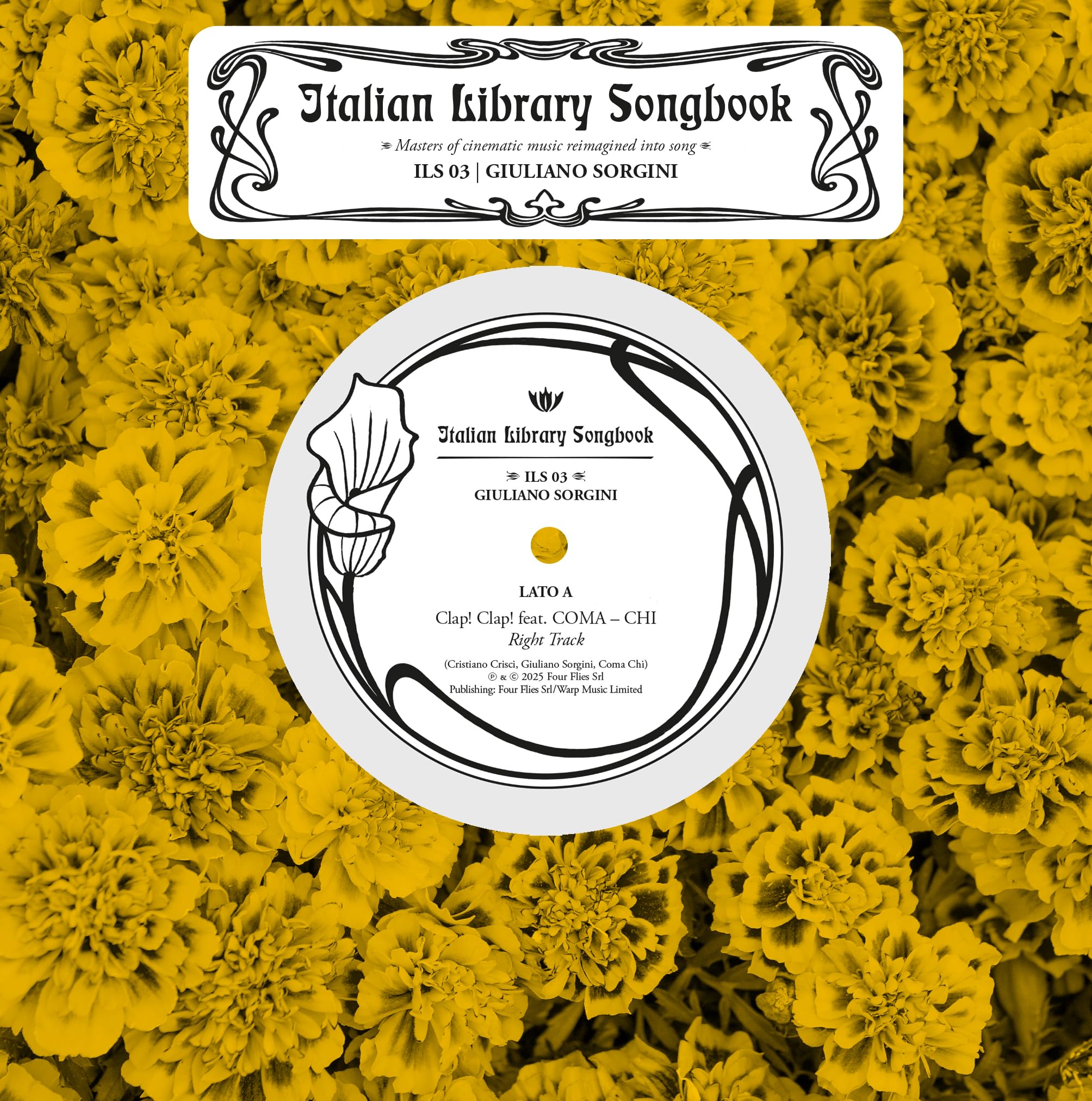 CLAP! CLAP!/GIULIANO SORGINI - Italian Library Songbook Vol 3 - Vinyl (7"")