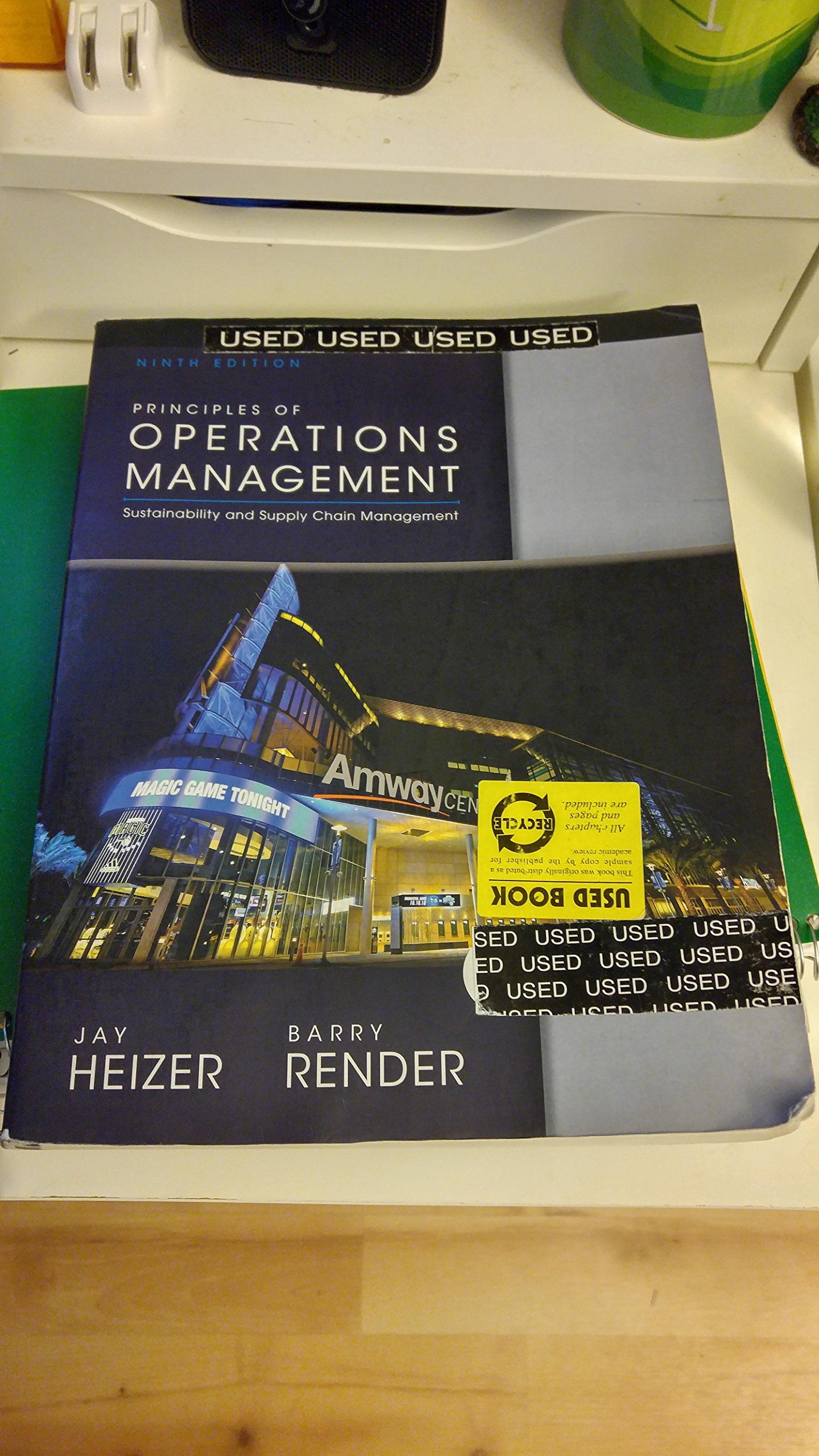 Principles of Operations Management (9th Edition) 9th Edition