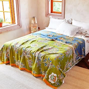 VANJOROY Boho Throw Blanket 60