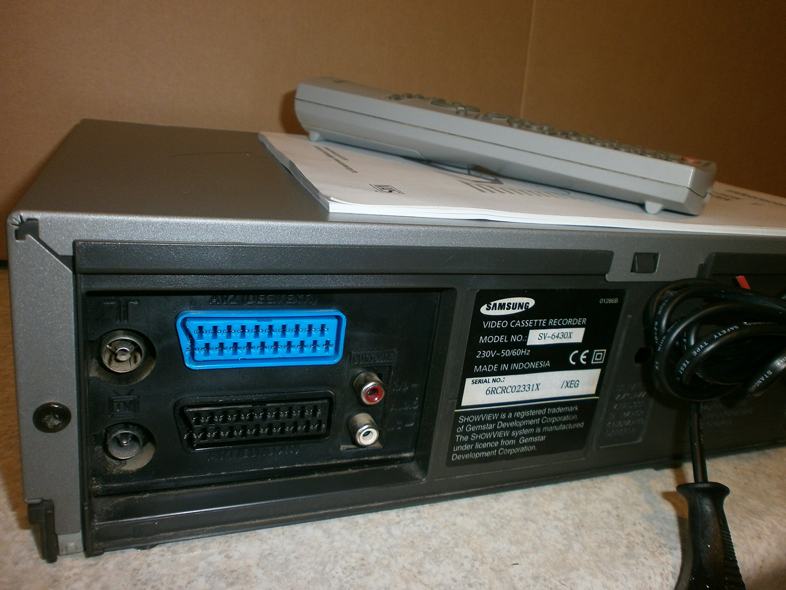 Samsung SV 643 x 4 VHS Videoaufnahme