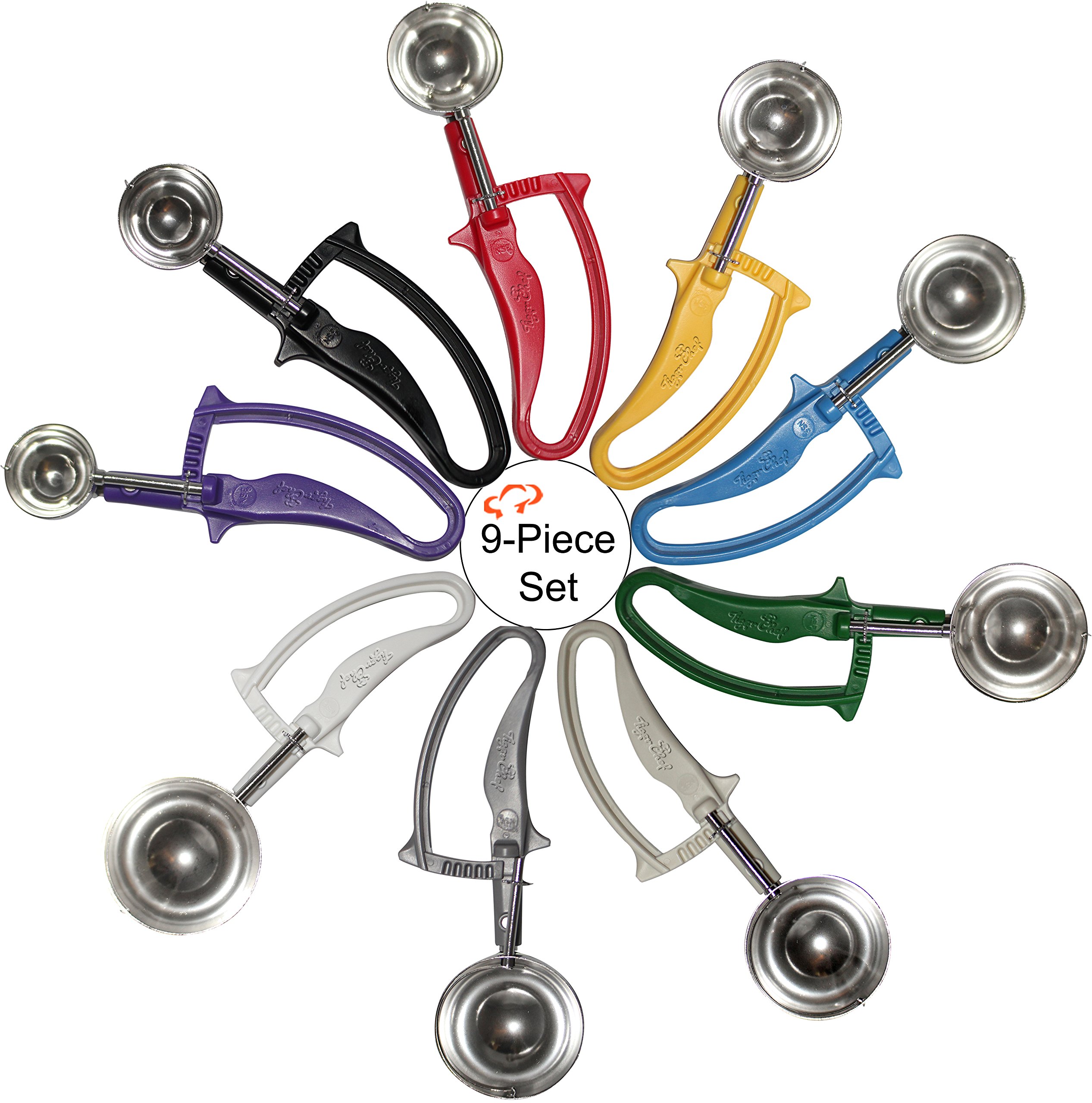 Tiger Chef Set Of Color Coded Easy Grip Left Desertcart INDIA