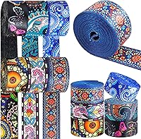 Vista 12 de 6 Rollos Cinturón de Nylon de 1.5 Pulgadas con Flecha Correas de Nylon Correas para Bolso Correas para Mochila Cinturón de Nylon para Cinturón