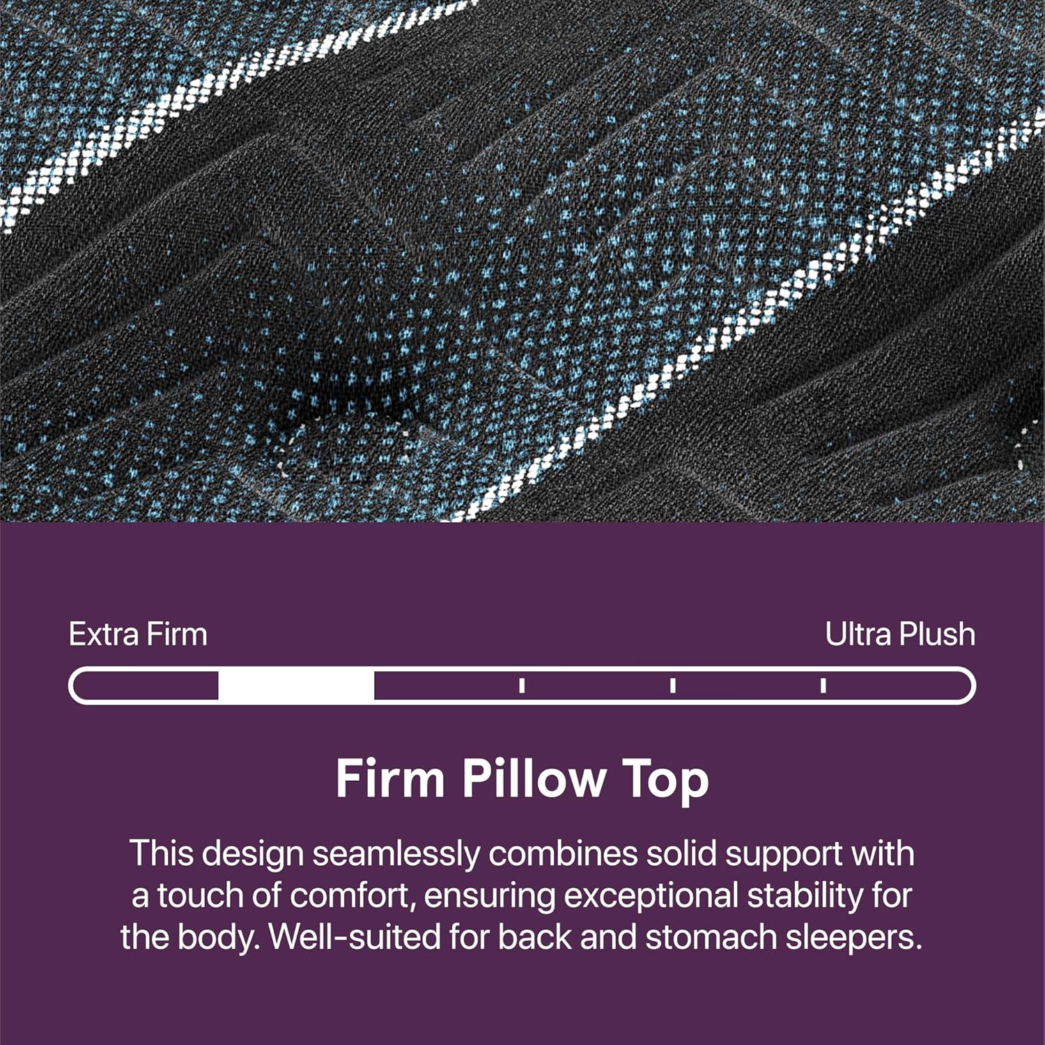 beautyrest world class level four firm pillow top 16.25" mattress - twin size - supportive, pressure relief, cooling, motion separation; certipur-us, 100 night sleep trial and 10 year warranty level four firm pt twin