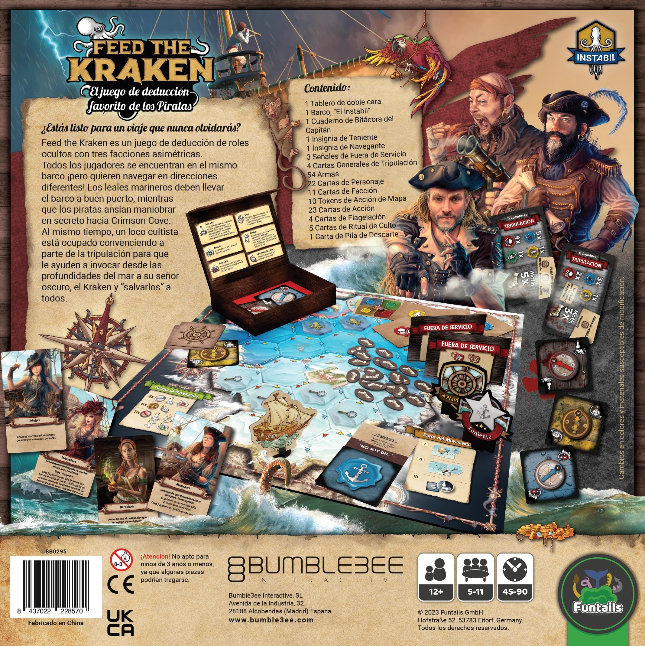 Feed The Kraken (Edición Esencial) - Juego de Mesa