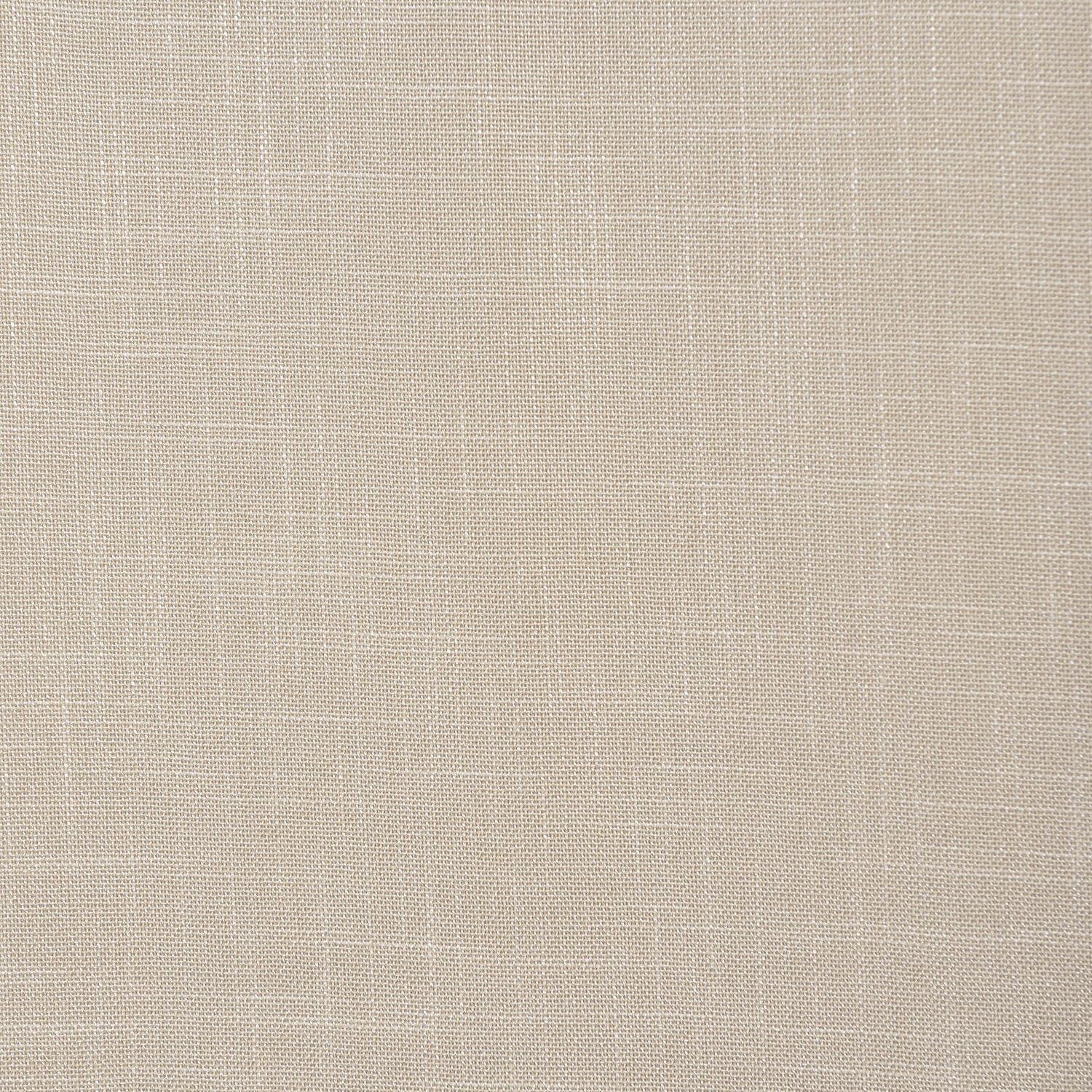 HPD Half Price Drapes Faux Linen Semi Sheer Curtain for Bedroom 96 Inches Long (1 Panel) - Grommet Light Filtering Curtains for Living Room 50W x 96L, Sand