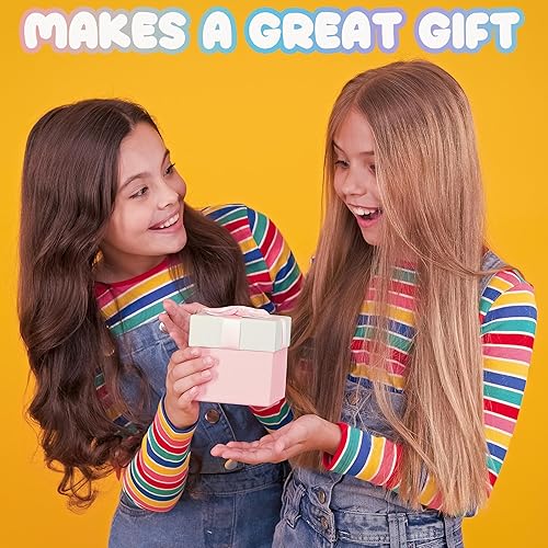 Miniatura 5 de EXPRESSIONS Kit de labios de cosméticos de 5 piezas para niños con brillos labiales, bálsamos labiales y caja de almacenamiento de hojalata, diseño